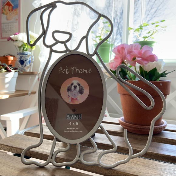 Pet Picture Frame / Dog Picture Frame / Metal Dog Picture / Frame / Puppy Lovers - Picture 3 of 16